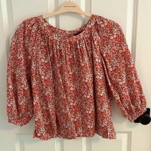 J. Crew x Liberty top